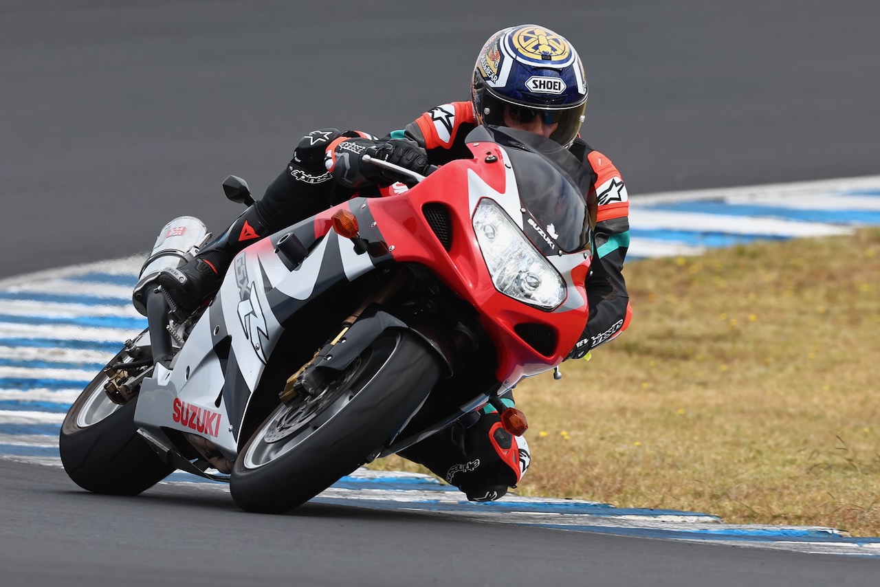 Andy on the GSXR 1000