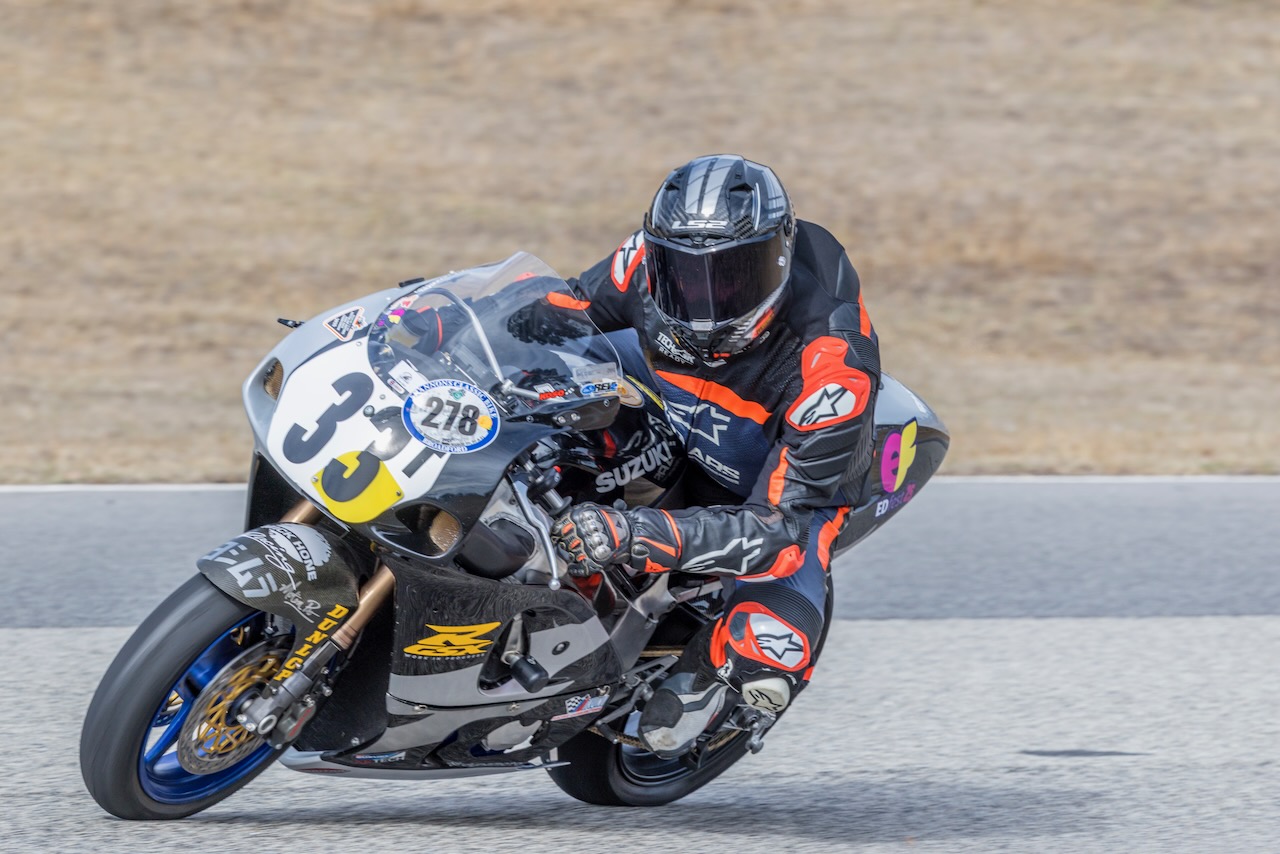 Russell on the GSXR 750